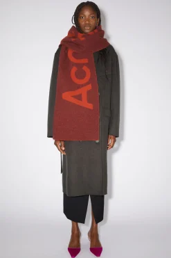 Schmaler Schal Mit Logo-Jacquardmuster