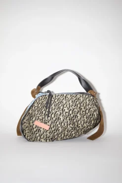 Schultertasche Mit Monogramm