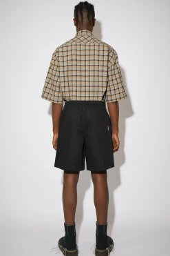 Shorts Aus Baumwollmix