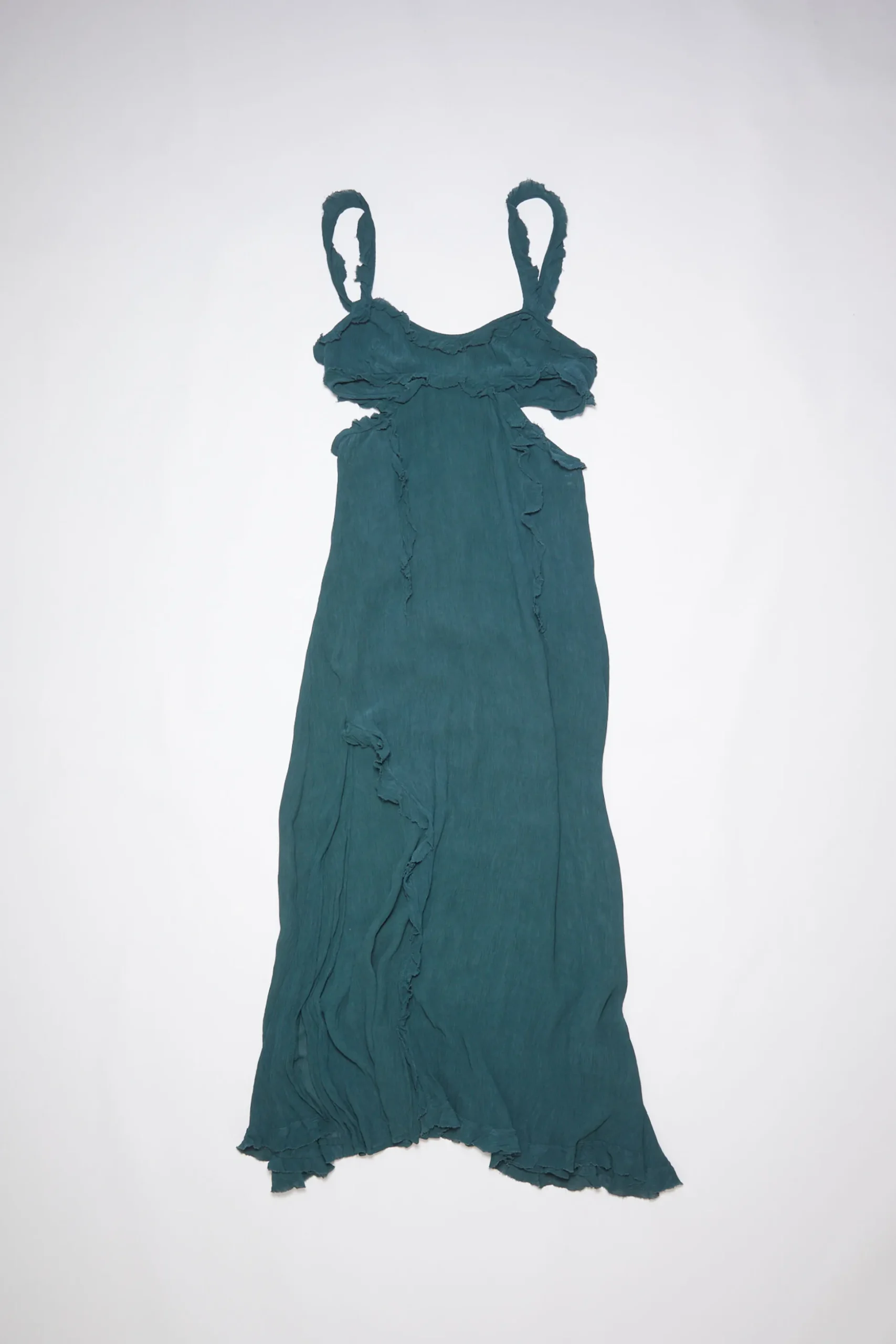Slipdress Mit Ruschen
