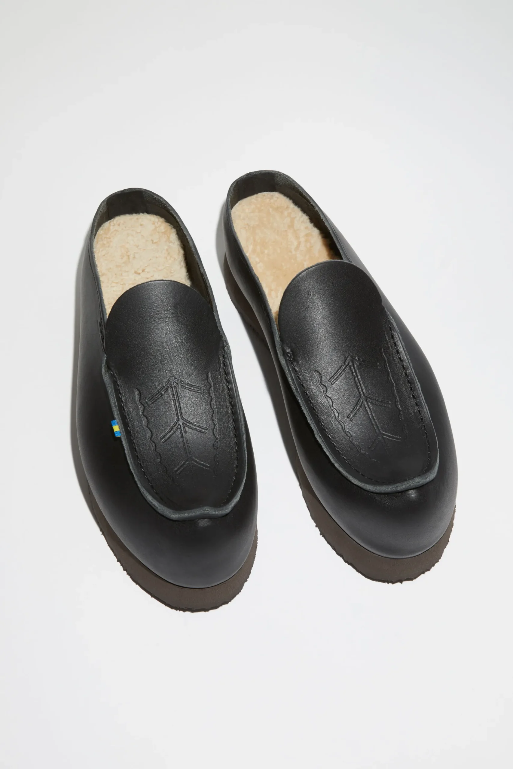 Slip-On-Schuhe Aus Leder