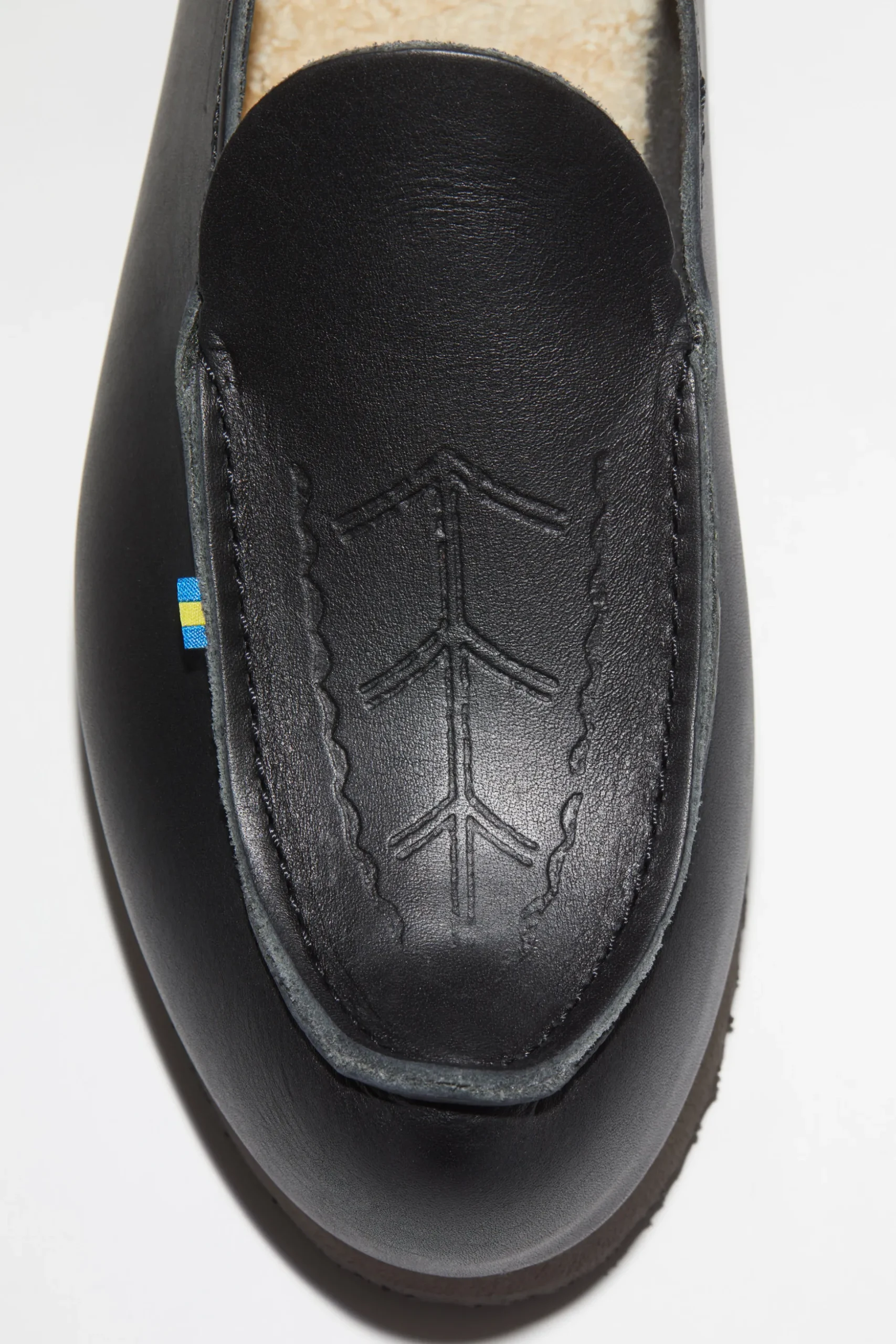 Slip-On-Schuhe Aus Leder