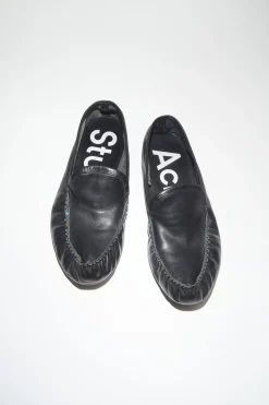 Slip-On-Schuhe Aus Leder