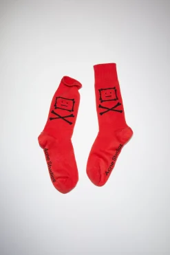 Socken Mit Totenkopf-Face