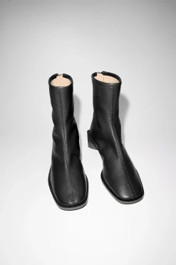 Stiefeletten Mit Karreespitze