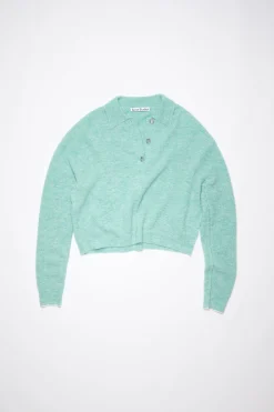 Strickpullover Im Polo-Design