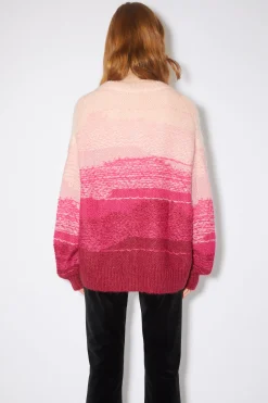 Strickpullover Mit V-Ausschnitt