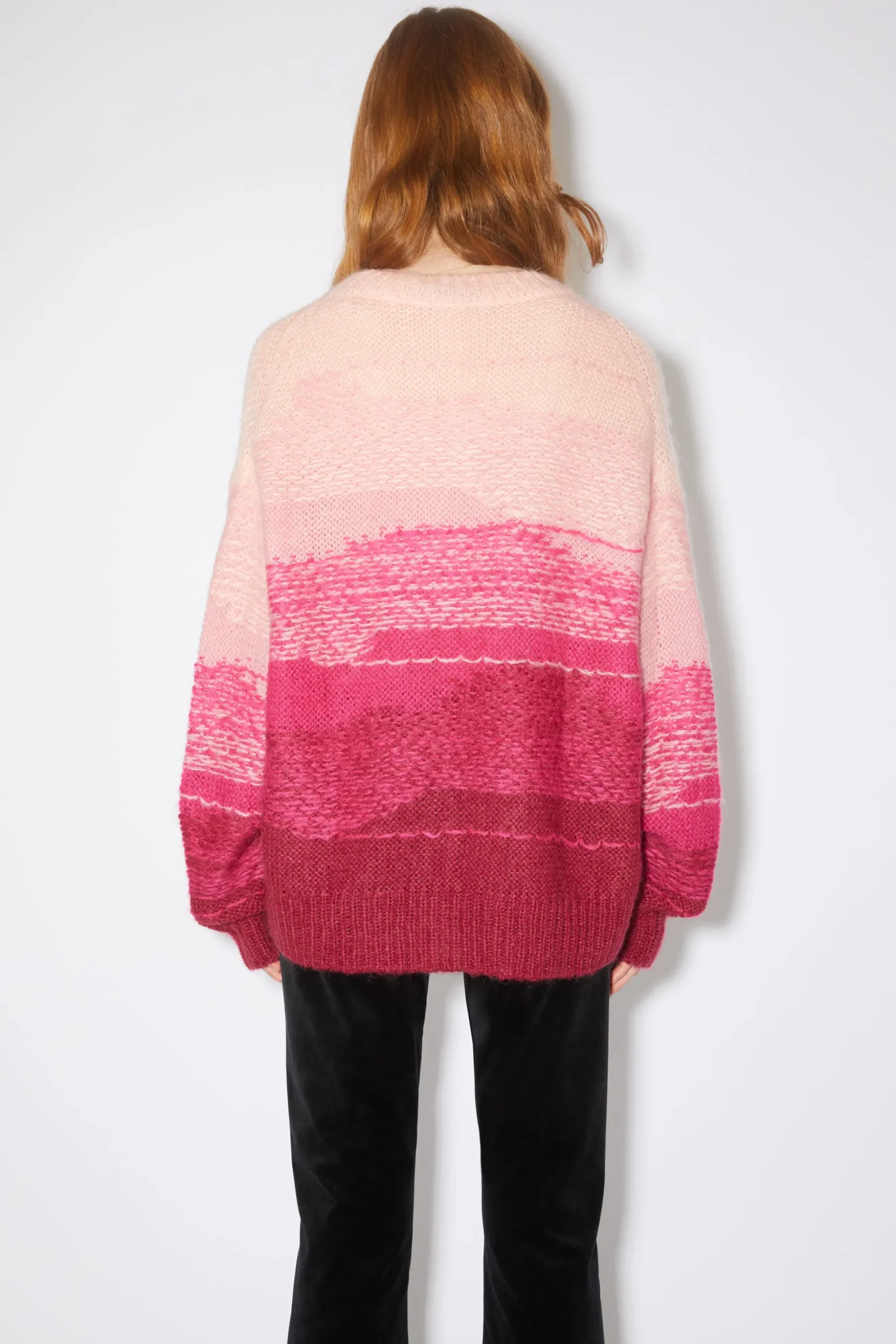 Strickpullover Mit V-Ausschnitt