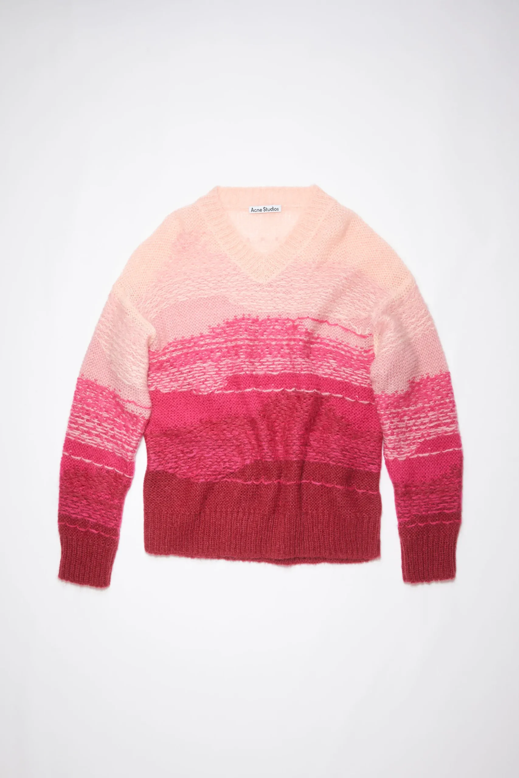Strickpullover Mit V-Ausschnitt