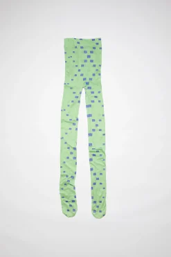 Strumpfhose Mit Face-Logo