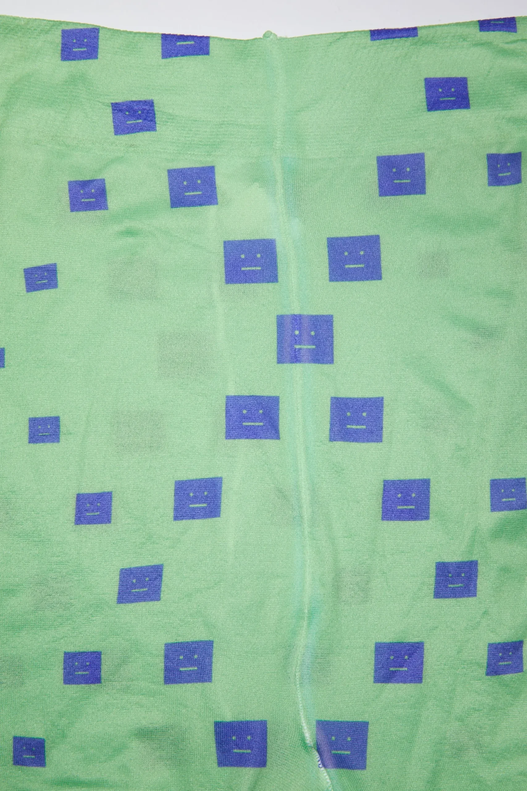 Strumpfhose Mit Face-Logo