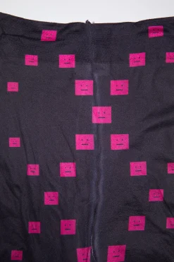 Strumpfhose Mit Face-Logo