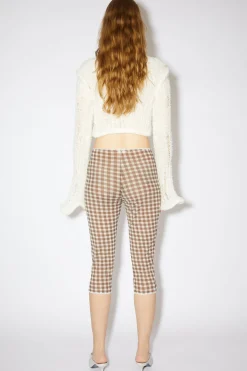 Strumpfhose Mit Gingham-Muster
