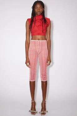 Strumpfhose Mit Gingham-Muster