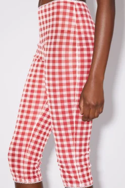 Strumpfhose Mit Gingham-Muster