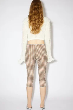 Strumpfhose Mit Gingham-Muster