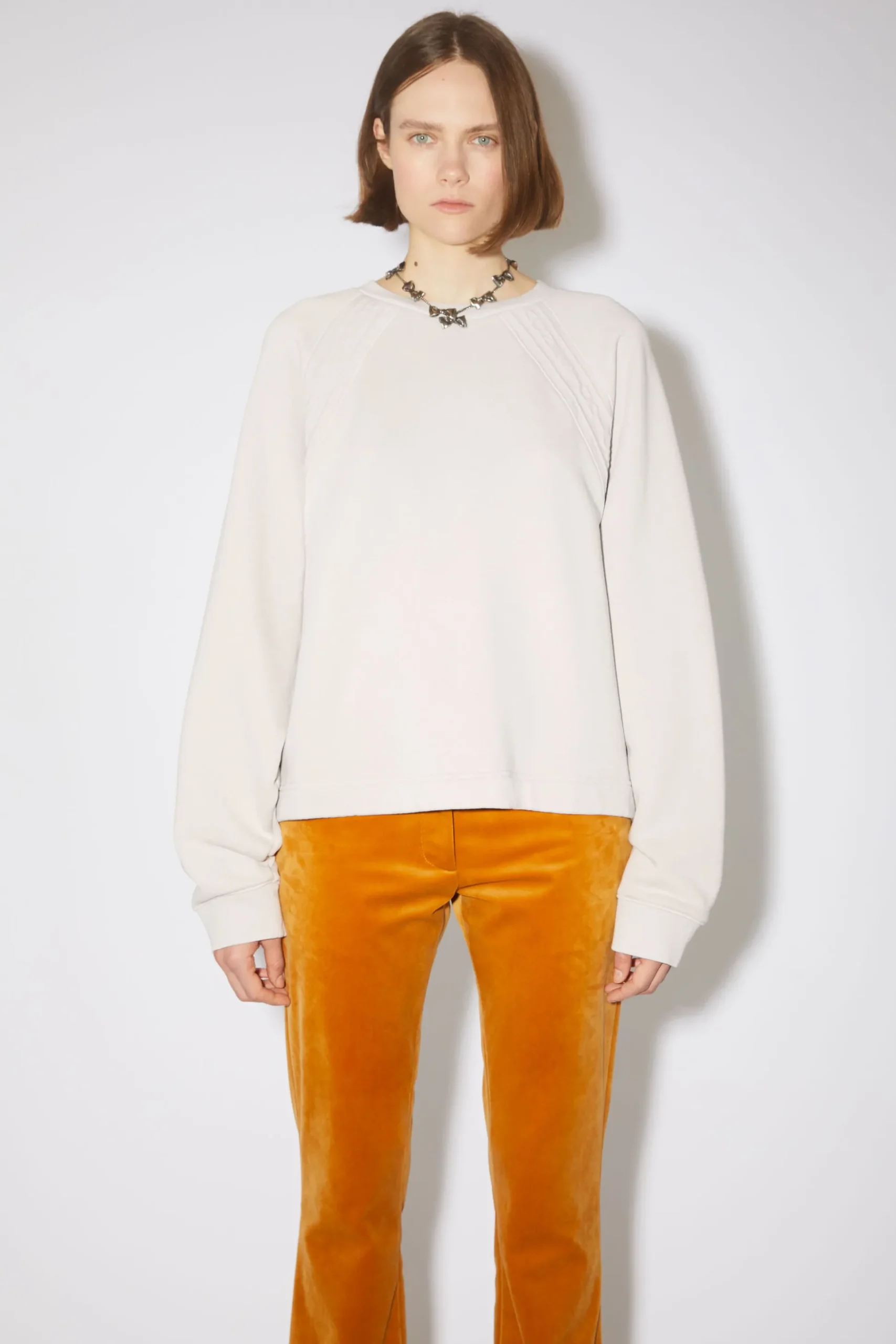 Sweatshirt Mit Logo-Tape