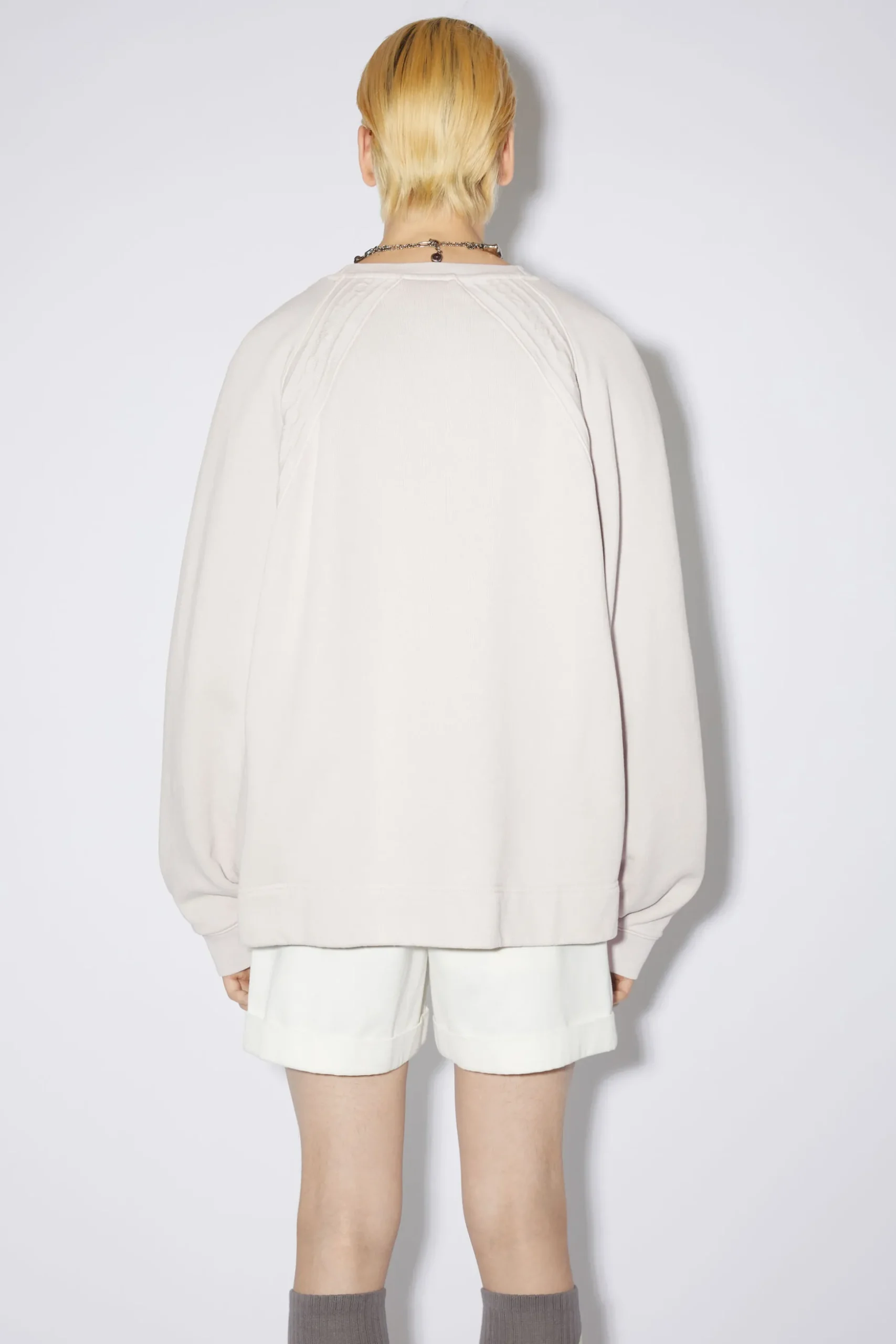 Sweatshirt Mit Logo-Tape