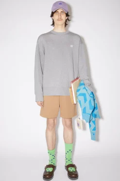 Sweatshirt Mit Rundhalsausschnitt