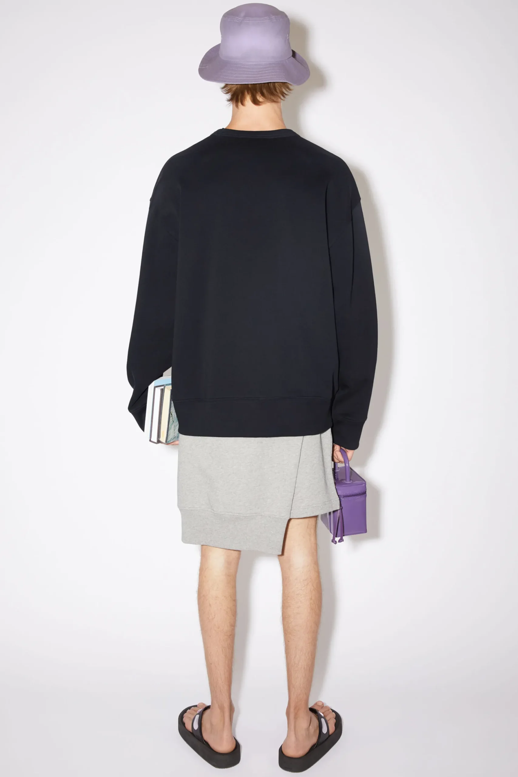 Sweatshirt Mit Rundhalsausschnitt