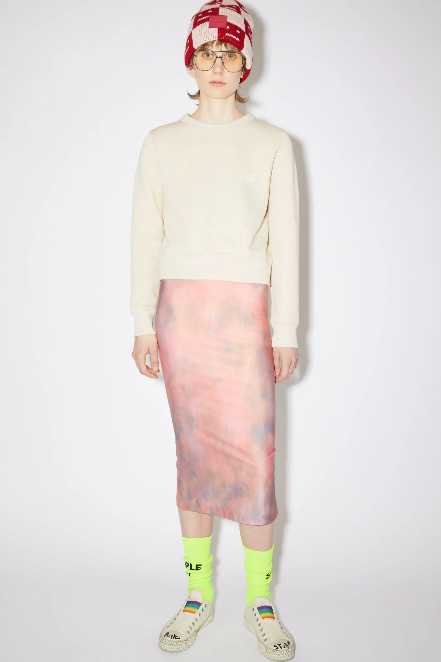 Sweatshirt Mit Rundhalsausschnitt