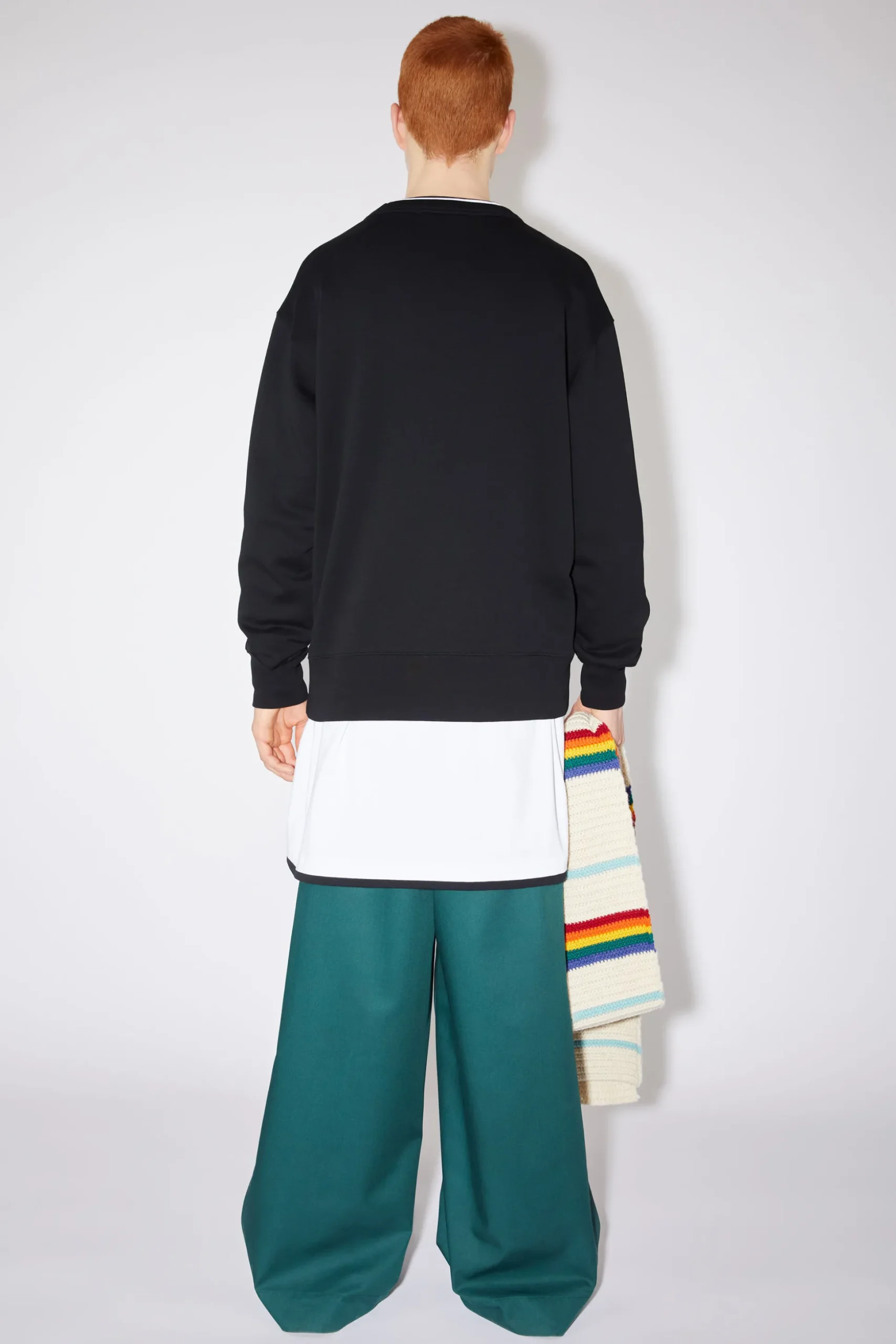 Sweatshirt Mit Rundhalsausschnitt