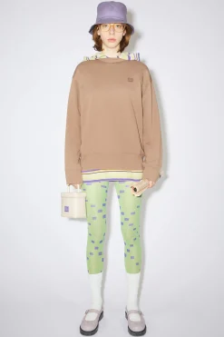 Sweatshirt Mit Rundhalsausschnitt