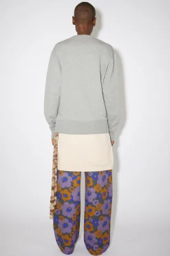 Sweatshirt Mit Rundhalsausschnitt