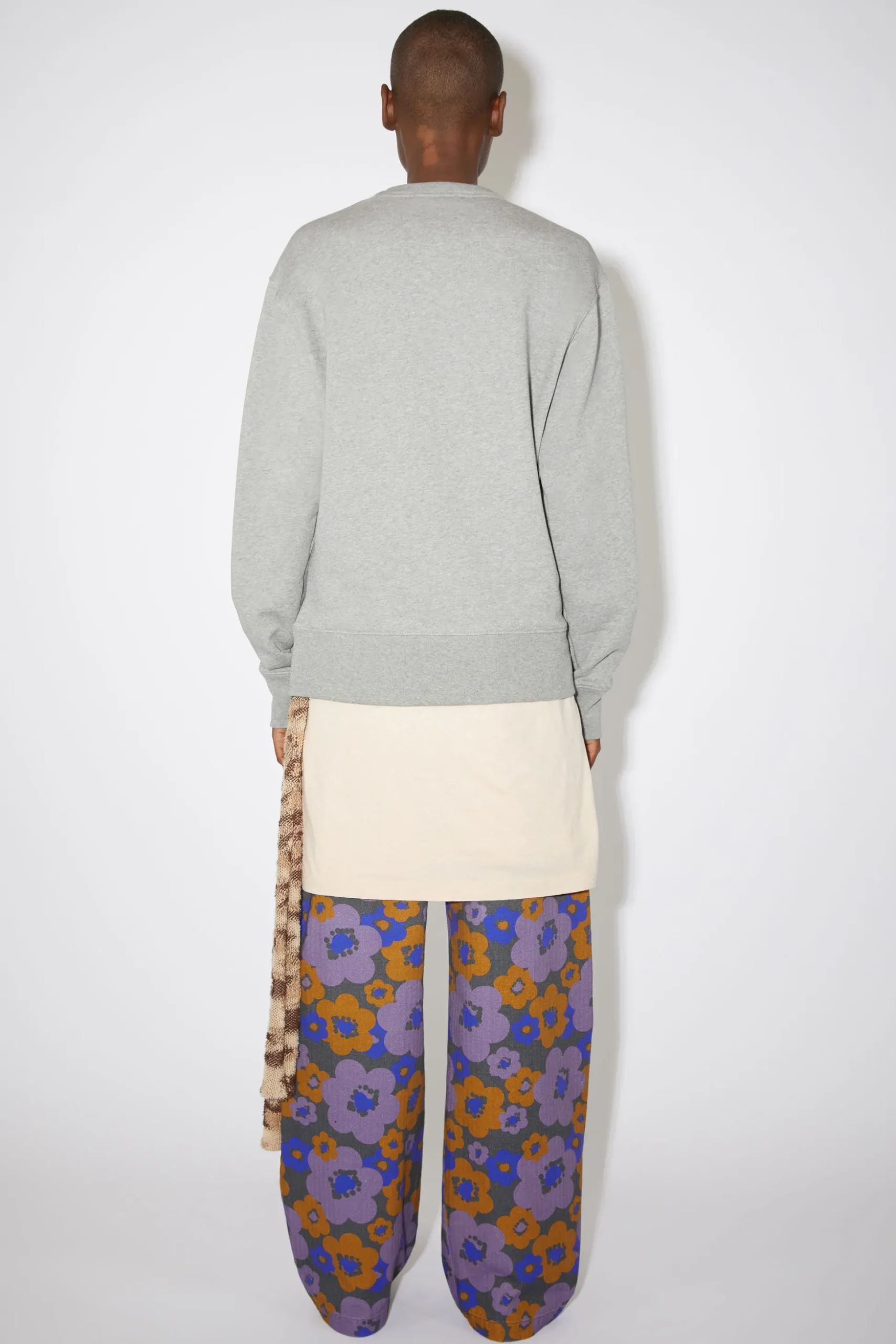 Sweatshirt Mit Rundhalsausschnitt