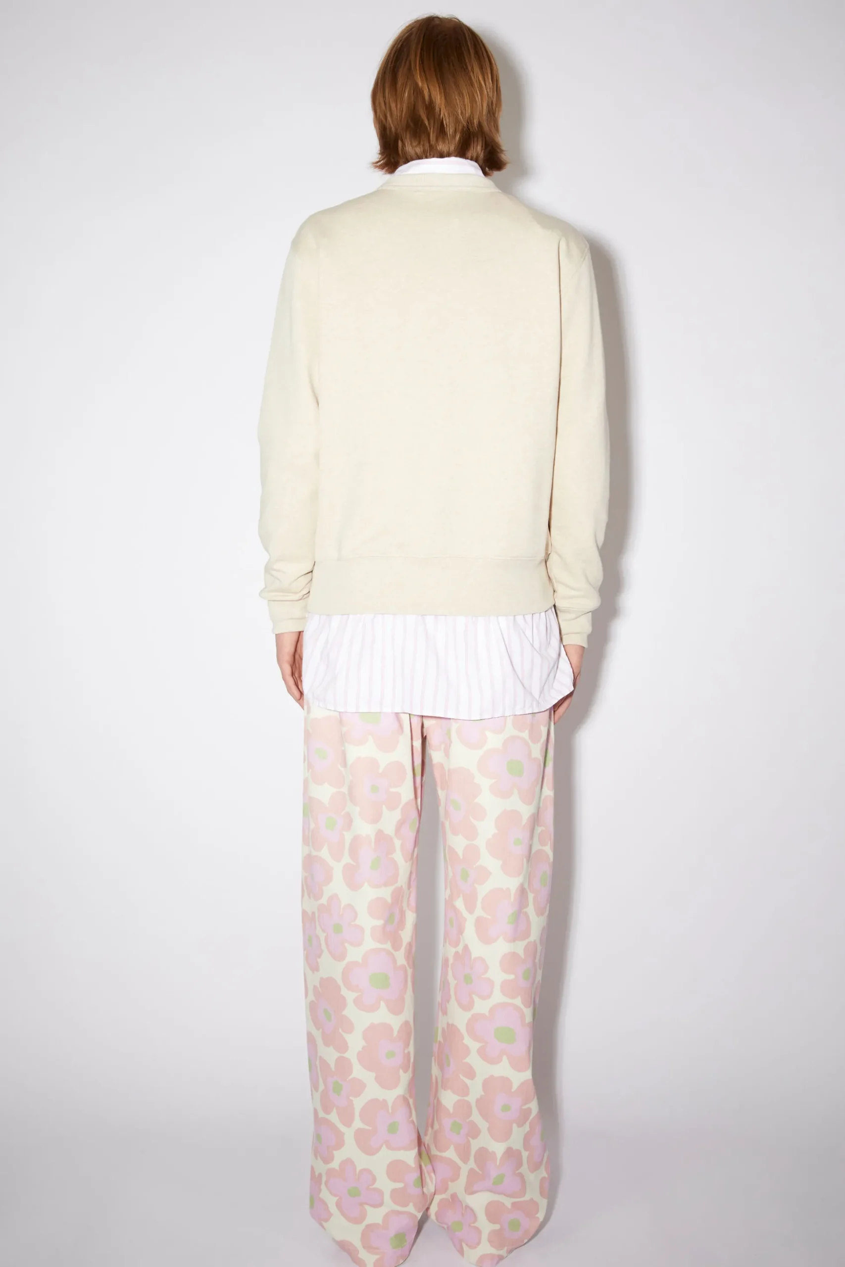 Sweatshirt Mit Rundhalsausschnitt