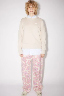 Sweatshirt Mit Rundhalsausschnitt