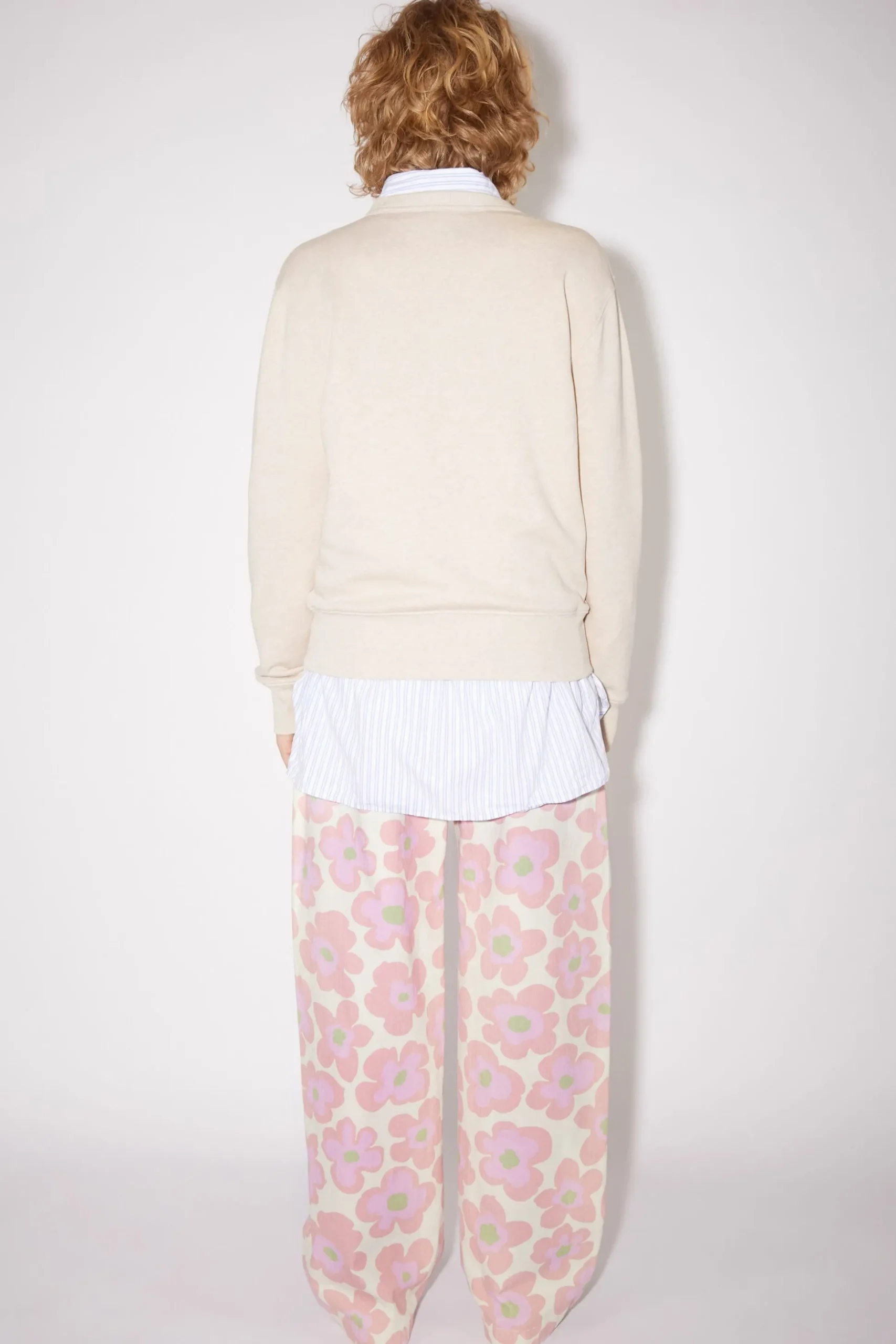 Sweatshirt Mit Rundhalsausschnitt