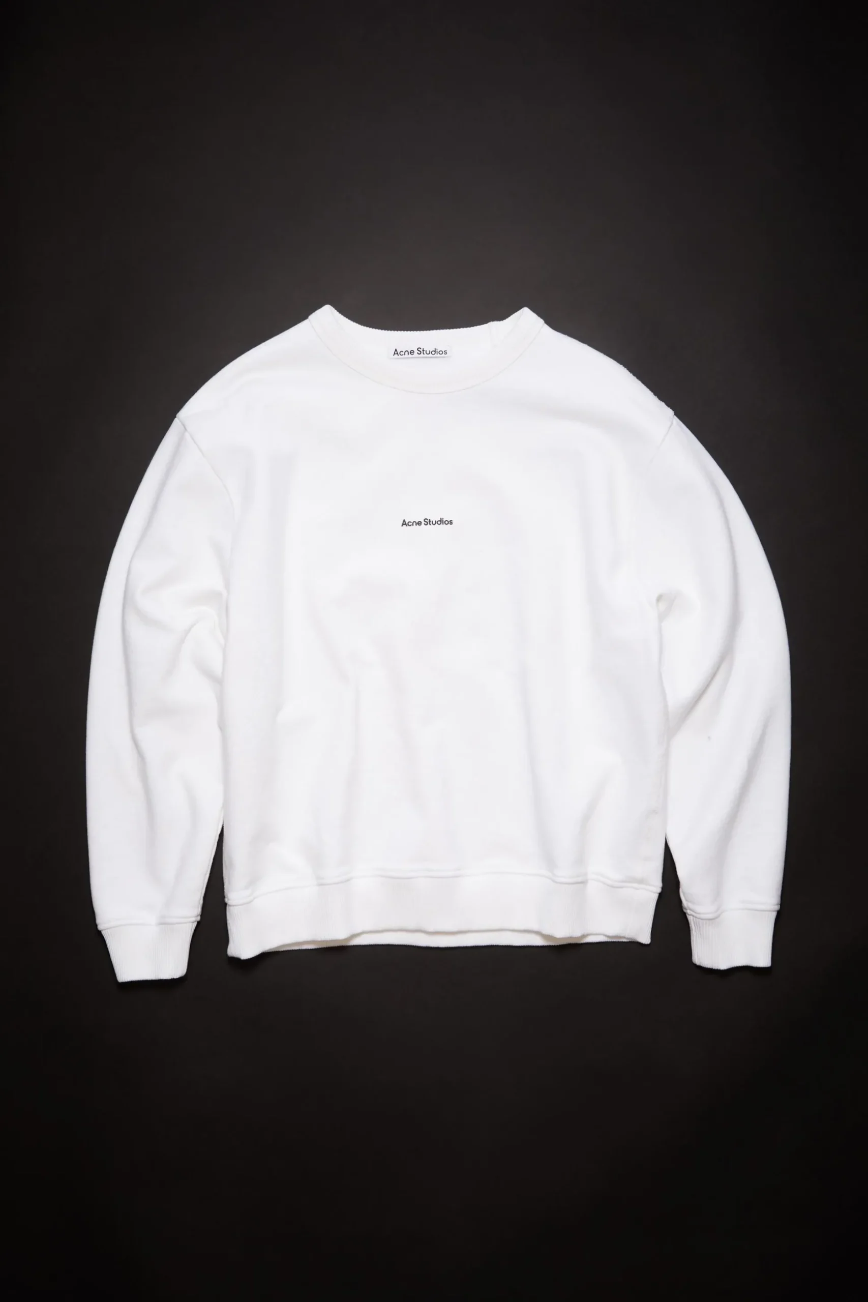 Sweatshirt Mit Stempel-Logo
