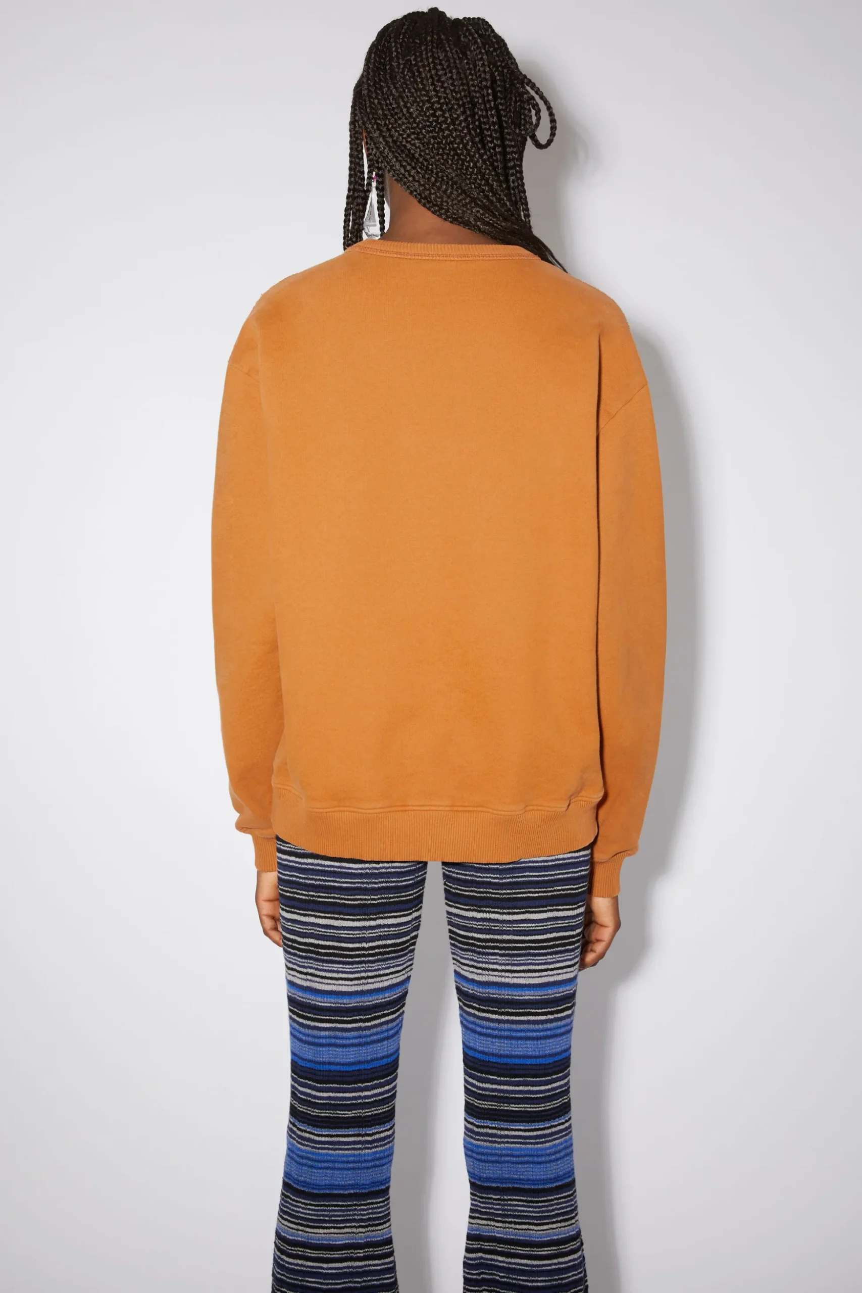 Sweatshirt Mit Stempel-Logo