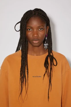 Sweatshirt Mit Stempel-Logo