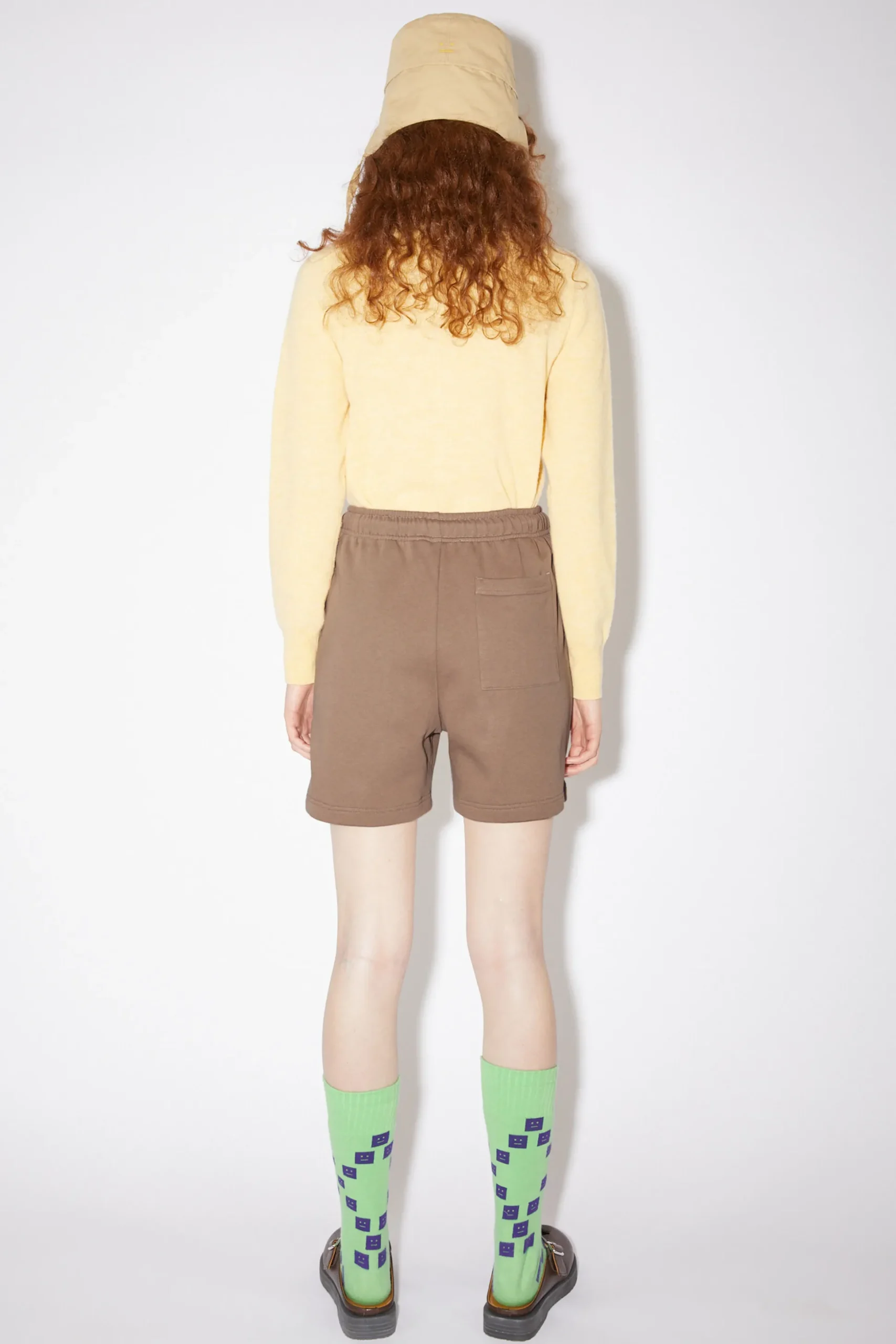 Sweatshorts Aus Fleece