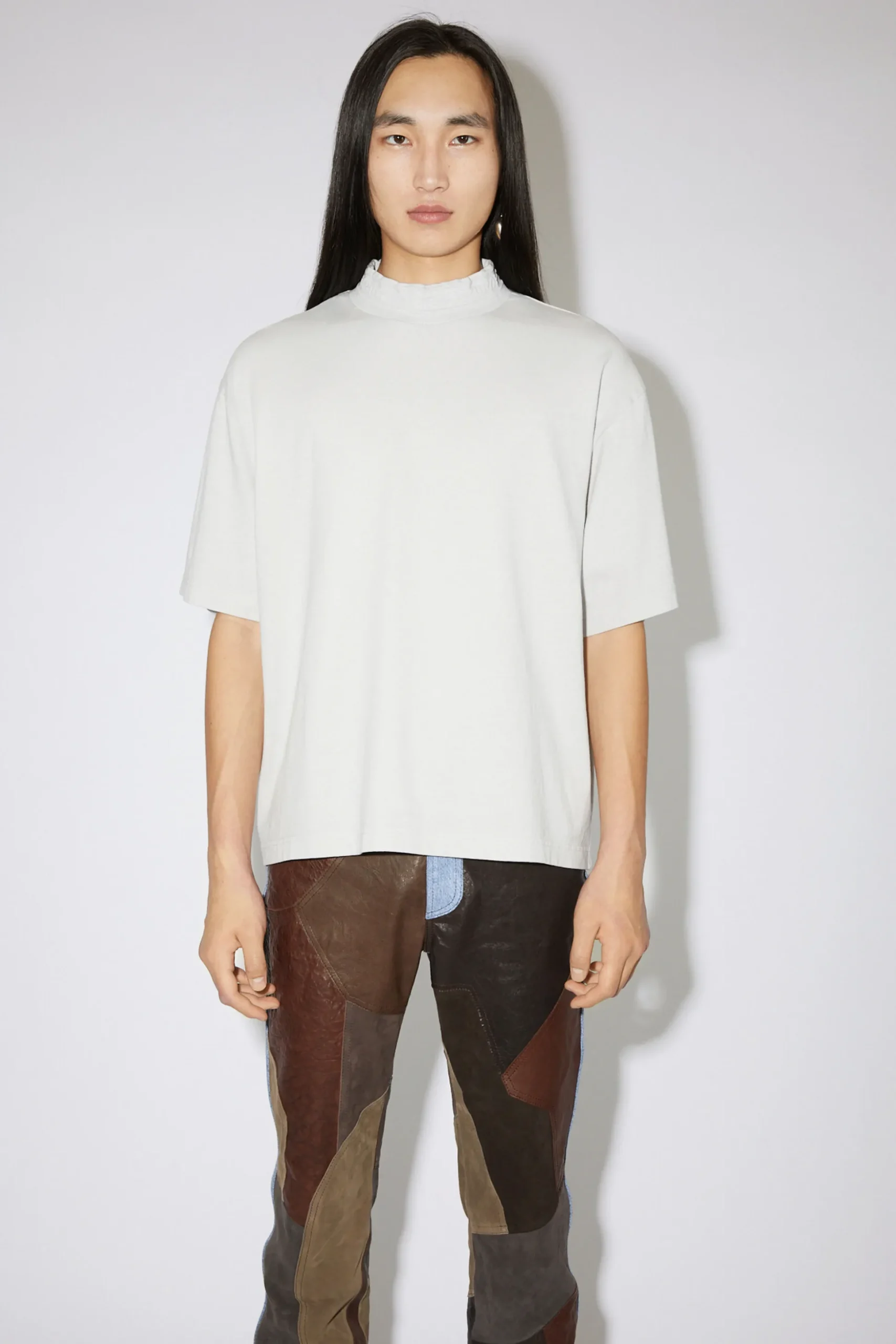 T-Shirt Mit Rundhalsausschnitt Und Logo-Tape