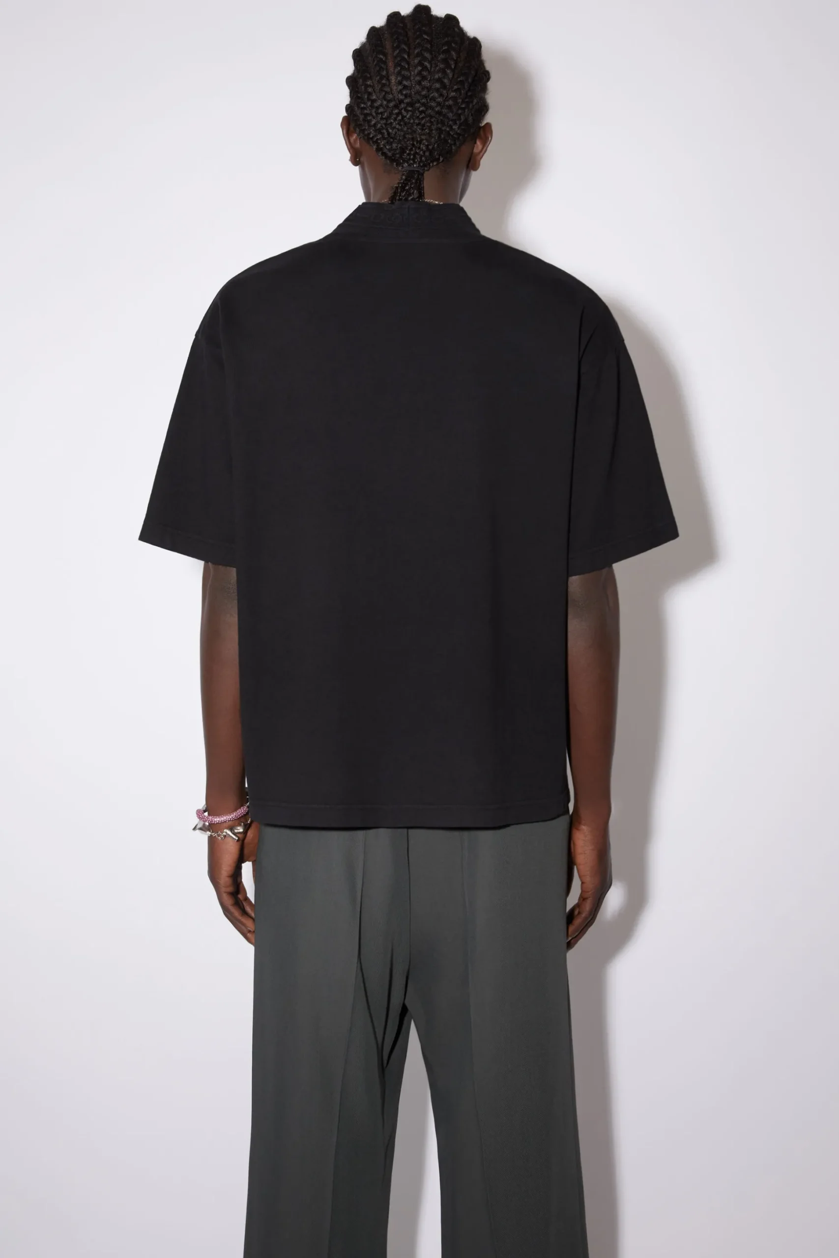 T-Shirt Mit Rundhalsausschnitt Und Logo-Tape