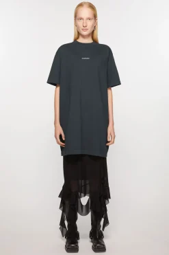 T-Shirt-Kleid Mit Logo