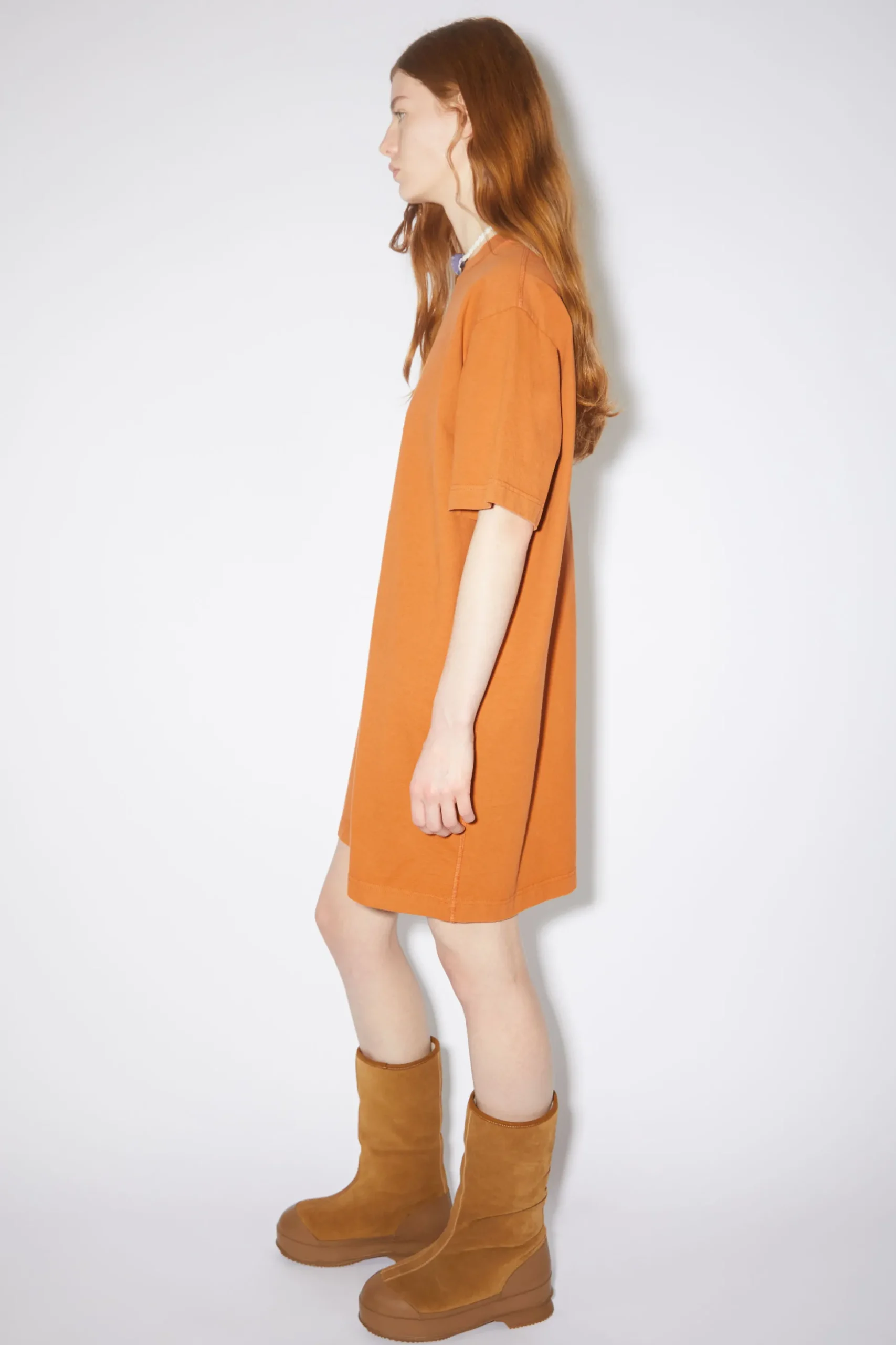T-Shirt-Kleid Mit Logo