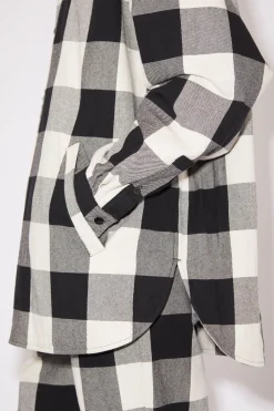 Wattierte Hemdjacke Mit Karomuster