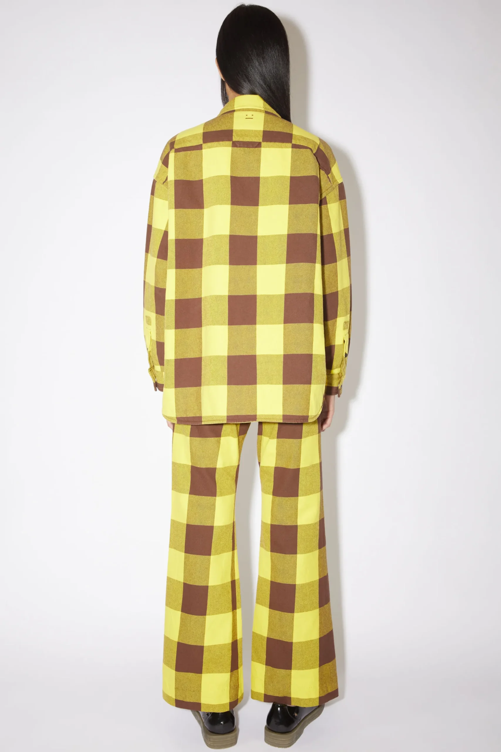 Wattierte Hemdjacke Mit Karomuster