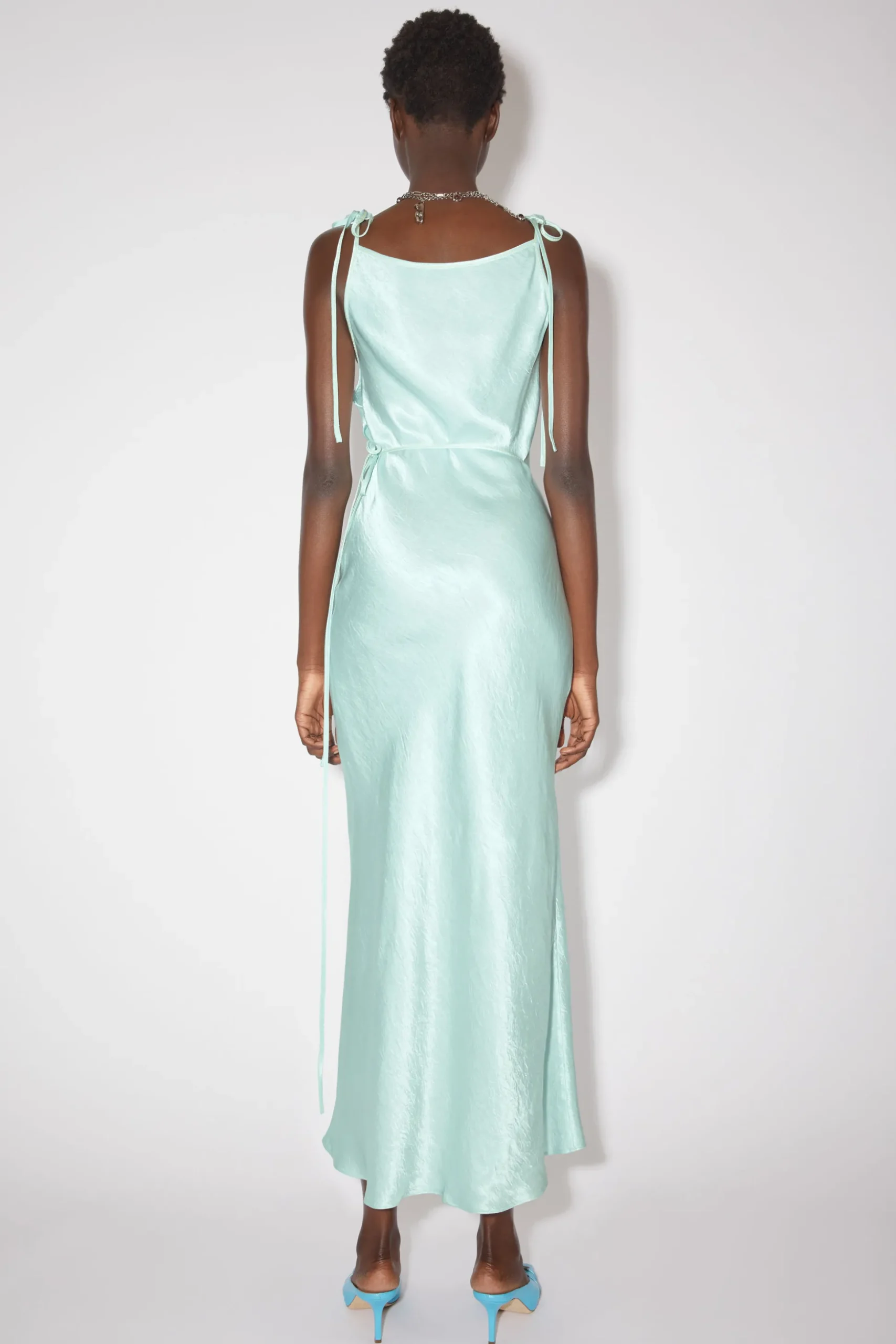 Wickelkleid Aus Satin