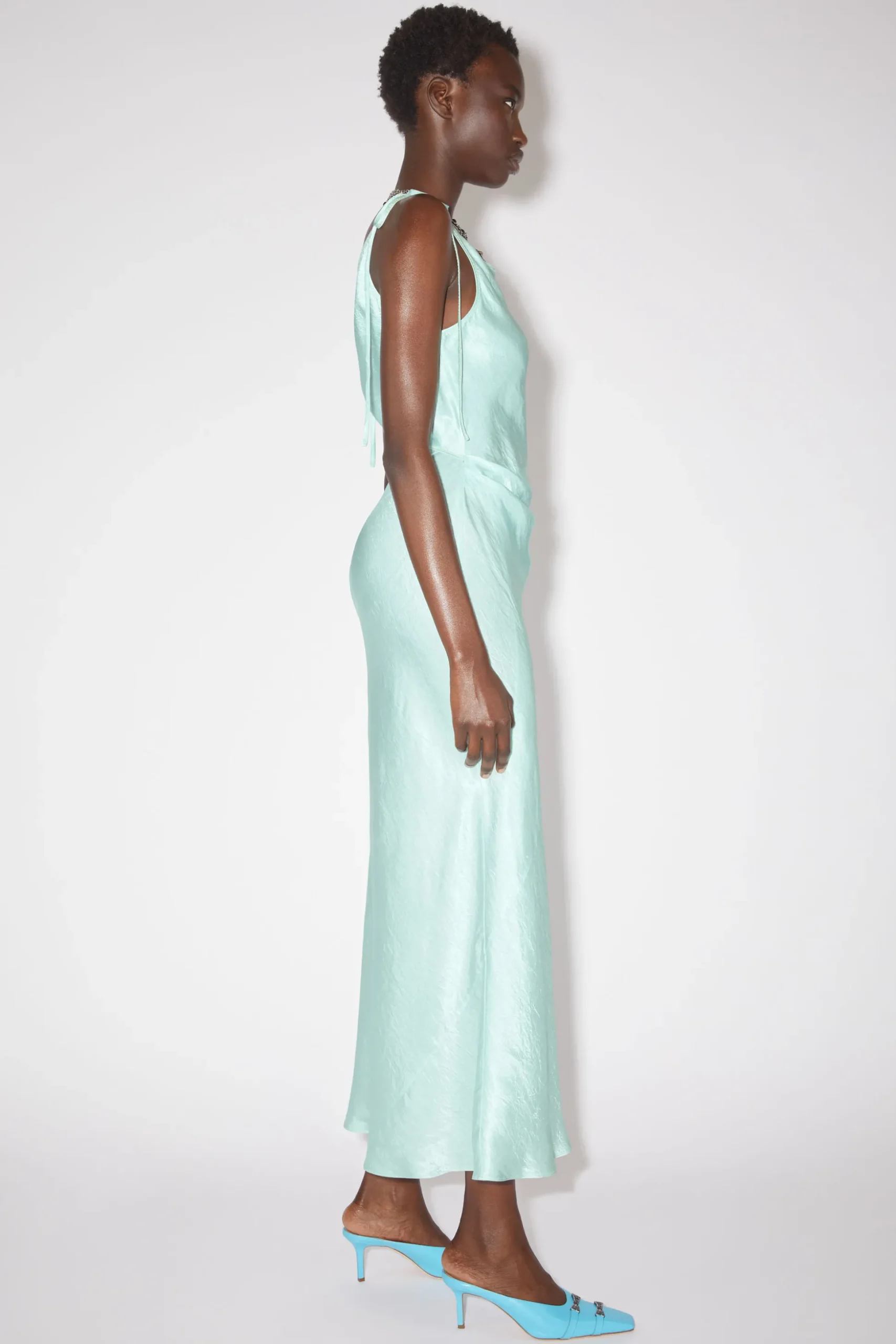 Wickelkleid Aus Satin