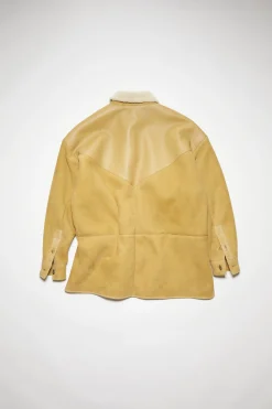 Wildlederjacke Mit Shearling