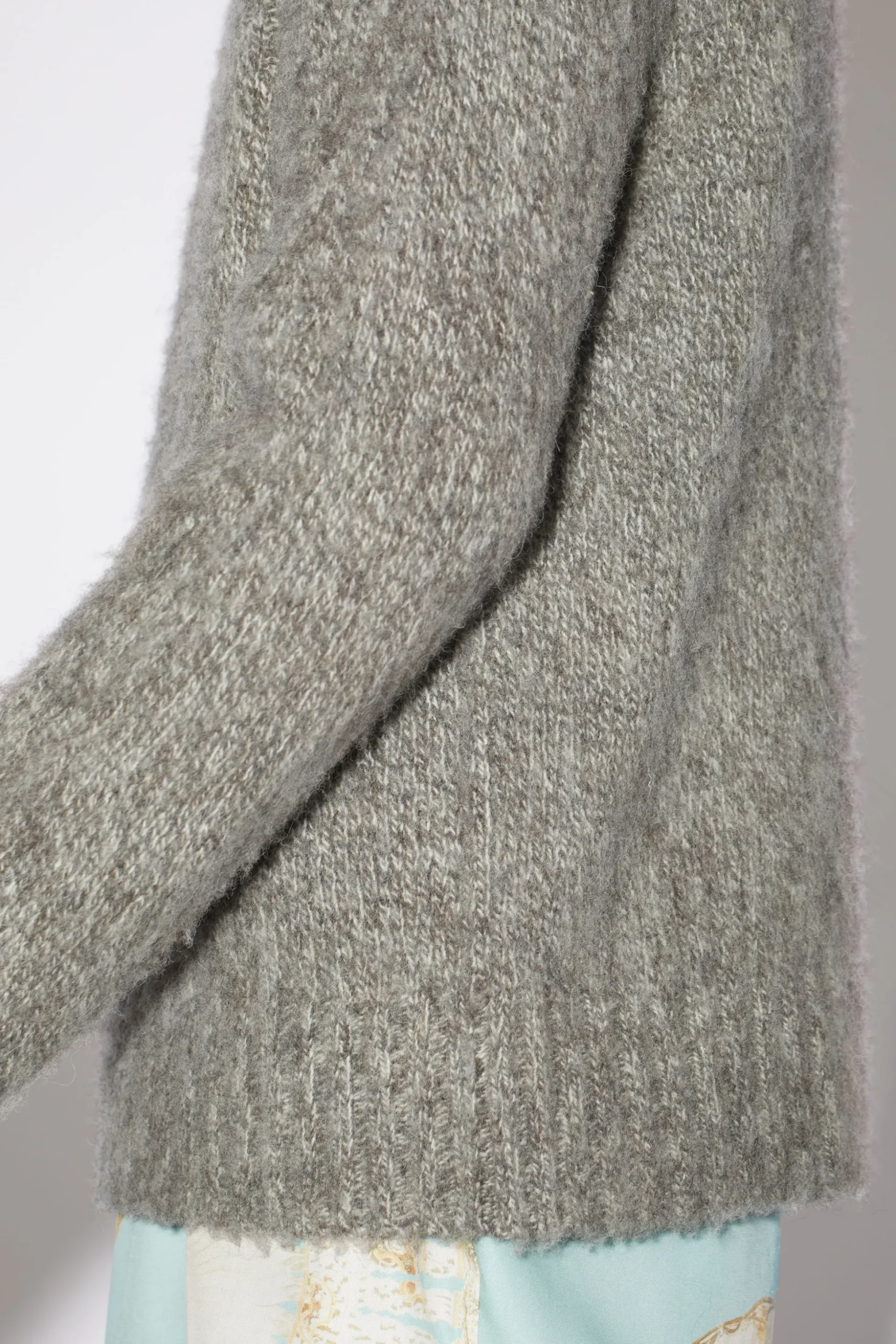 Wollpullover Mit Rundhalsausschnitt