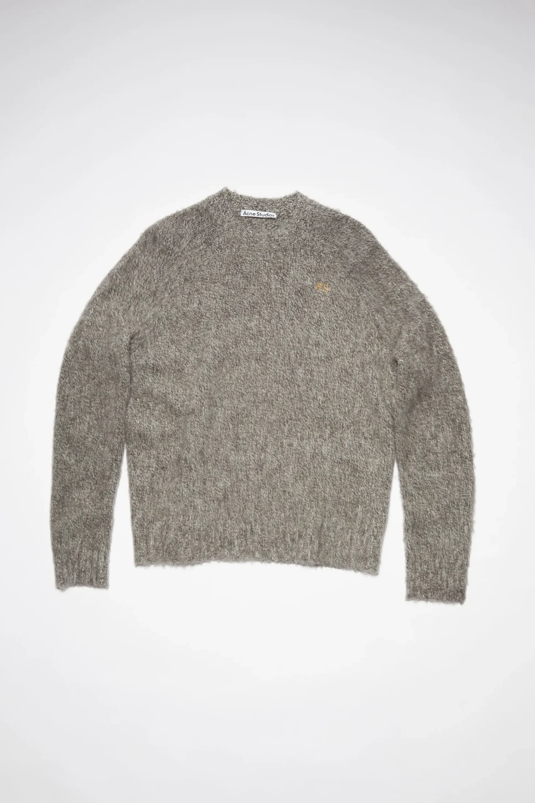 Wollpullover Mit Rundhalsausschnitt