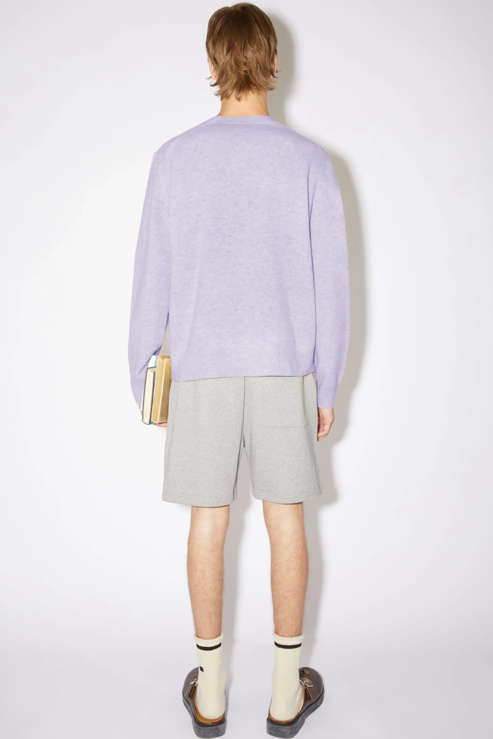 Wollpullover Mit Rundhalsausschnitt