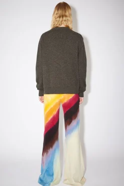Wollpullover Mit Rundhalsausschnitt
