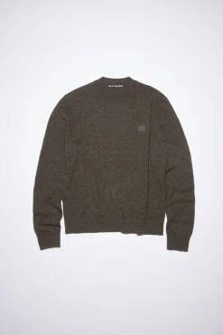 Wollpullover Mit Rundhalsausschnitt